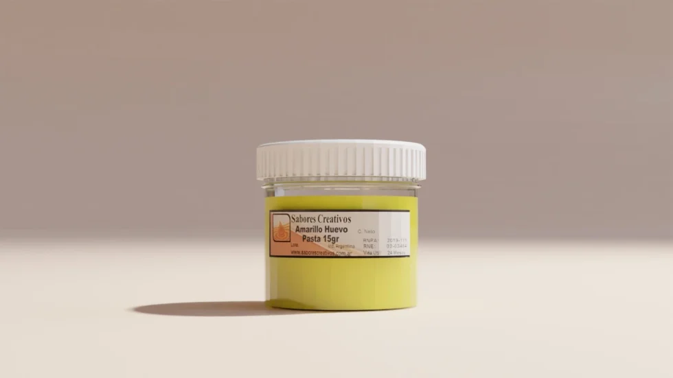 Colorante en Pasta Amarillo Huevo