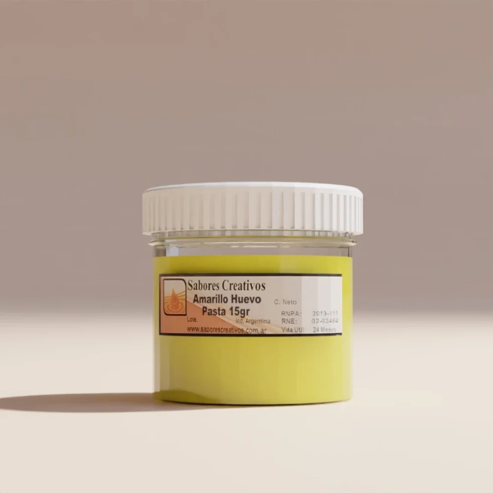 Colorante en Pasta Amarillo Huevo