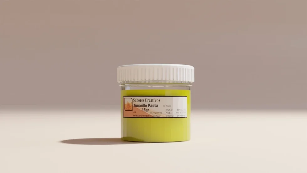 Colorante en Pasta Amarillo