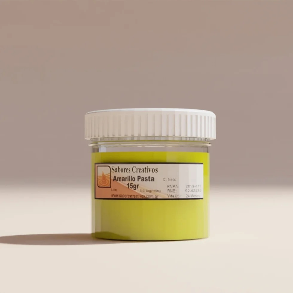 Colorante en Pasta Amarillo